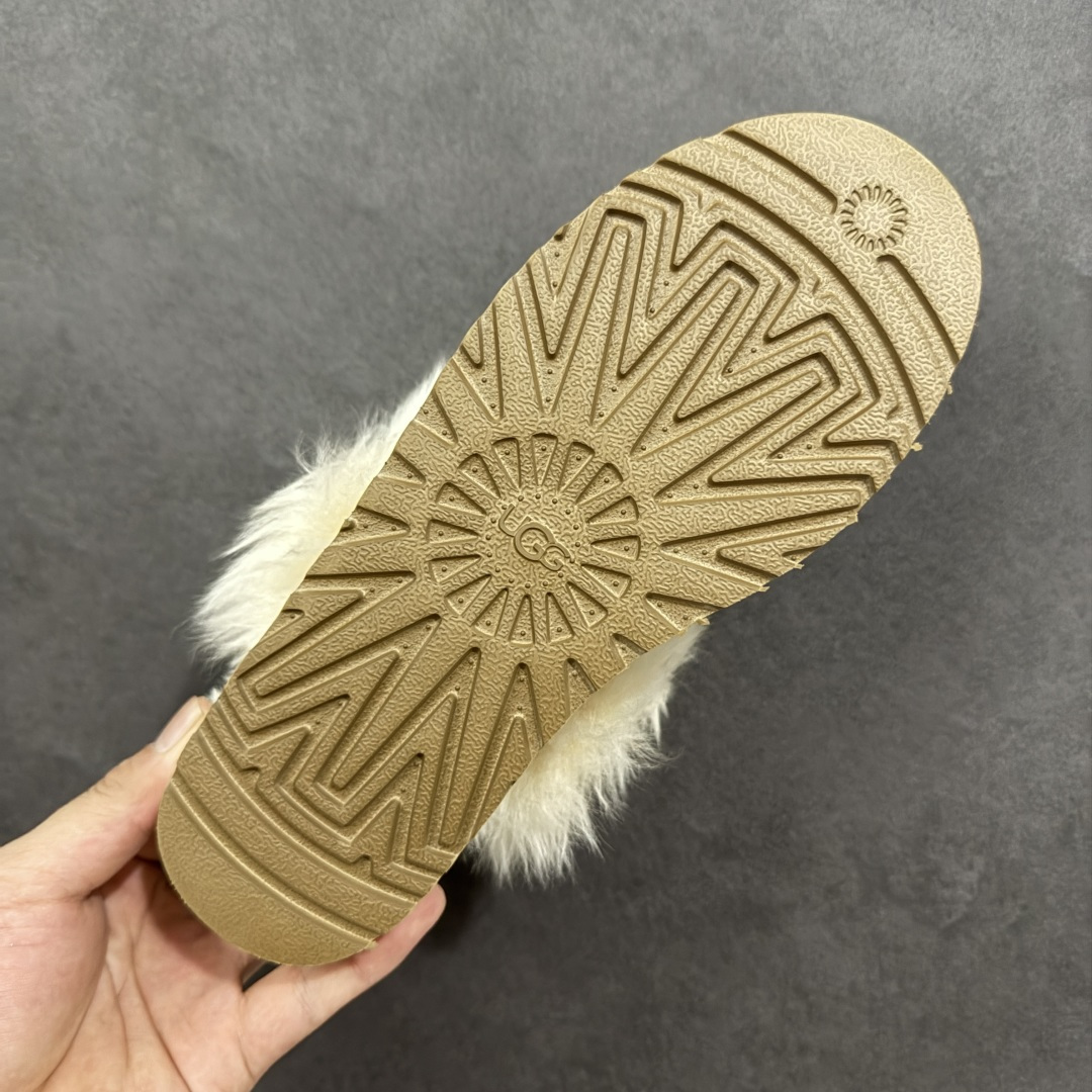 图片[9]-【莞产版本】平台外贸专供UGG 女子雪地靴半拖 1173930 十年品牌制鞋代工厂生产线出品 注重每一处细节 隆丰A级真羊皮毛一体 完全遵循ZP工艺流程打造 尺码：35 36 37 38 39 40-选品中心