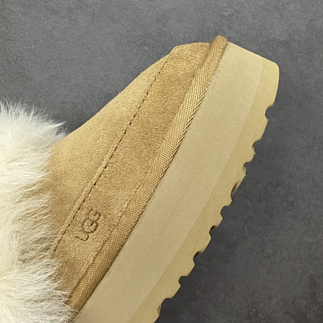 图片[5]-【莞产版本】平台外贸专供UGG 女子雪地靴半拖 1173930 十年品牌制鞋代工厂生产线出品 注重每一处细节 隆丰A级真羊皮毛一体 完全遵循ZP工艺流程打造 尺码：35 36 37 38 39 40-选品中心