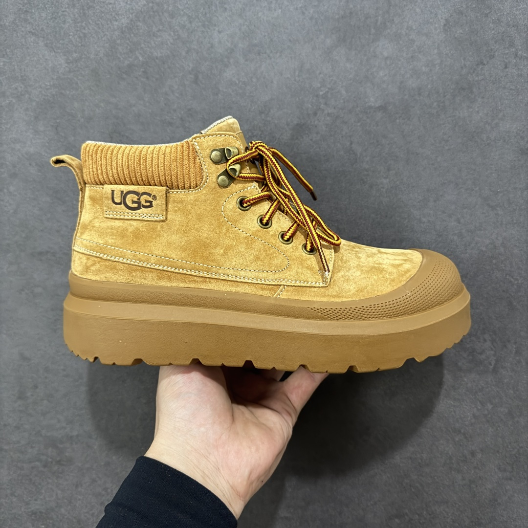 【广东纯原】UGG秋冬新品Tasman Weather Hybrid 塔斯曼混合系列轻量休闲鞋（毛绒一体内里 保暖锁热）秋冬必备 户外中帮男士休闲鞋雪地靴马丁靴系列 广东大厂品质 秋冬新款 时尚潮流搭配 面料釆用意大利进口磨砂牛皮 全鞋真牛皮材料 大底到五金都是代工厂原材料制作 好货不杀猪 首单质量严格把控 全套官网统一包装 今年冬季防寒户外专用产品 日常随意搭配 型男必备‼ 货号：U9808 尺码：39-44-选品中心