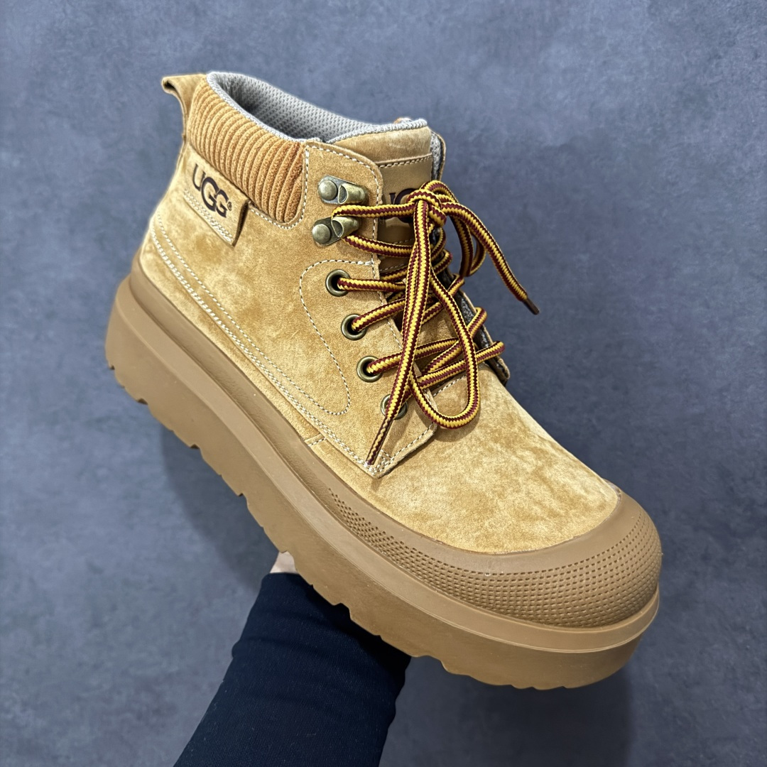 图片[3]-【广东纯原】UGG秋冬新品Tasman Weather Hybrid 塔斯曼混合系列轻量休闲鞋（毛绒一体内里 保暖锁热）秋冬必备 户外中帮男士休闲鞋雪地靴马丁靴系列 广东大厂品质 秋冬新款 时尚潮流搭配 面料釆用意大利进口磨砂牛皮 全鞋真牛皮材料 大底到五金都是代工厂原材料制作 好货不杀猪 首单质量严格把控 全套官网统一包装 今年冬季防寒户外专用产品 日常随意搭配 型男必备‼ 货号：U9808 尺码：39-44-选品中心