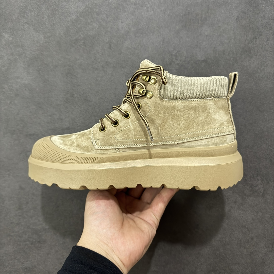 图片[2]-【广东纯原】UGG秋冬新品Tasman Weather Hybrid 塔斯曼混合系列轻量休闲鞋（毛绒一体内里 保暖锁热）秋冬必备 户外中帮男士休闲鞋雪地靴马丁靴系列 广东大厂品质 秋冬新款 时尚潮流搭配 面料釆用意大利进口磨砂牛皮 全鞋真牛皮材料 大底到五金都是代工厂原材料制作 好货不杀猪 首单质量严格把控 全套官网统一包装 今年冬季防寒户外专用产品 日常随意搭配 型男必备‼ 货号：U9808 尺码：39-44-选品中心