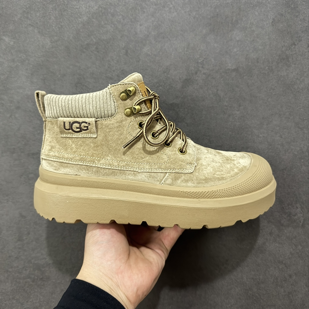 【广东纯原】UGG秋冬新品Tasman Weather Hybrid 塔斯曼混合系列轻量休闲鞋（毛绒一体内里 保暖锁热）秋冬必备 户外中帮男士休闲鞋雪地靴马丁靴系列 广东大厂品质 秋冬新款 时尚潮流搭配 面料釆用意大利进口磨砂牛皮 全鞋真牛皮材料 大底到五金都是代工厂原材料制作 好货不杀猪 首单质量严格把控 全套官网统一包装 今年冬季防寒户外专用产品 日常随意搭配 型男必备‼ 货号：U9808 尺码：39-44-选品中心