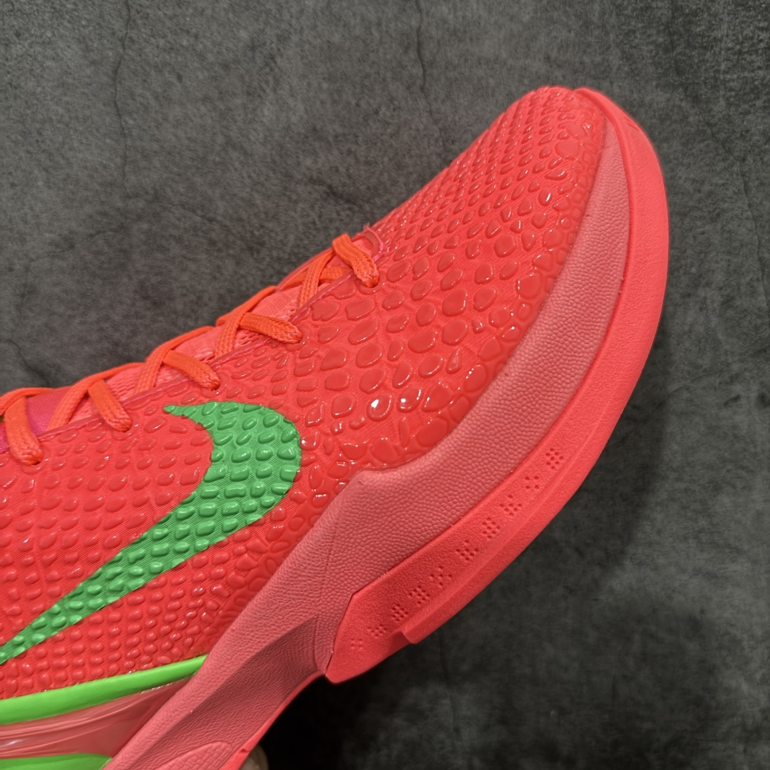 图片[6]-【GX纯原】NK Zoom Kobe 6 Protro 科比六代 橙绿 FA24-HV9777 完美复刻公司货 前掌超大Zoom Turbo气垫 后掌EVA缓震 真正的原汁原味 还原ZP脚感 全身鞋材卡料色独家定制 唯一正确喷漆工艺Swoosh 正确凹凸蛇鳞工艺 正确鞋面渐变效果 内全置真动飞态线 独立原厂模具 最大尺码达到48.5码 首批不拼图大几率过验 亲测已过 支持各种高强度实战 无需担心 上脚价 补货周期极长 脚宽建议买大半码 科比系列前掌偏窄 不影响二次销售 支持七天无理由退换 尺码：40 40.5 41 42 42.5 43 44 44.5 45 45.5 46 47.5 48.5 49.6 50.5-选品中心