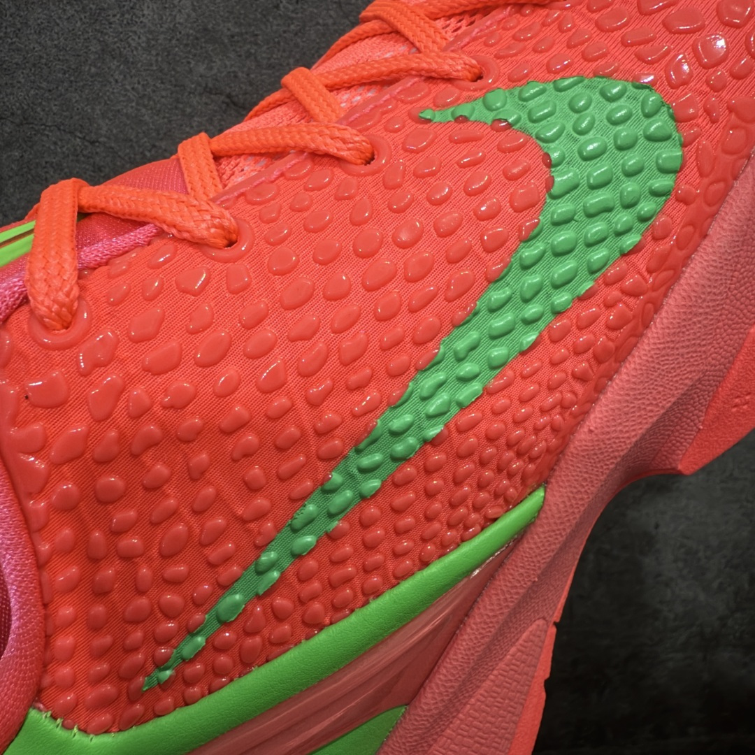 图片[4]-【GX纯原】NK Zoom Kobe 6 Protro 科比六代 橙绿 FA24-HV9777 完美复刻公司货 前掌超大Zoom Turbo气垫 后掌EVA缓震 真正的原汁原味 还原ZP脚感 全身鞋材卡料色独家定制 唯一正确喷漆工艺Swoosh 正确凹凸蛇鳞工艺 正确鞋面渐变效果 内全置真动飞态线 独立原厂模具 最大尺码达到48.5码 首批不拼图大几率过验 亲测已过 支持各种高强度实战 无需担心 上脚价 补货周期极长 脚宽建议买大半码 科比系列前掌偏窄 不影响二次销售 支持七天无理由退换 尺码：40 40.5 41 42 42.5 43 44 44.5 45 45.5 46 47.5 48.5 49.6 50.5-选品中心