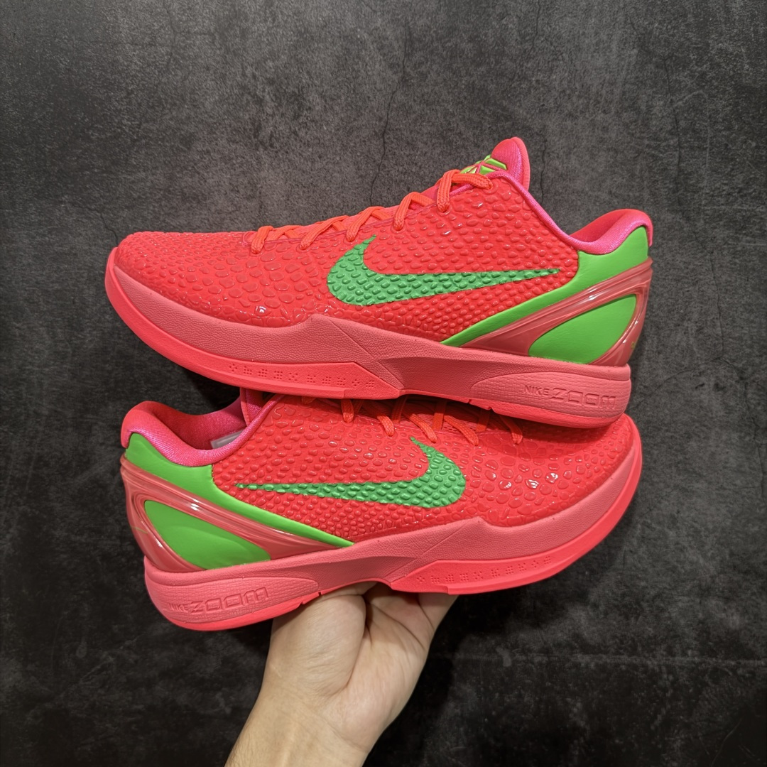 【纯原】NK Zoom Kobe 6 Protro 科比六代 橙绿 FA24-HV9777完美复刻公司货