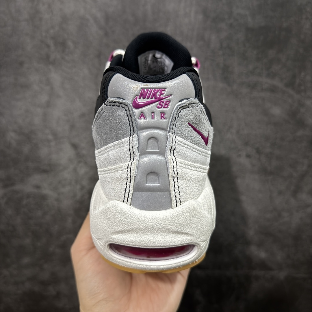 图片[4]-【KZ2.0版本】SB x Nike Air Max 95 货号：HF7545-002 纯原大厂生产线出品 原厂材料 原厂楦头 市场正确版本 区分错版 尺码：40 41 42 43 44 45 46 47.5 48 48.5-选品中心