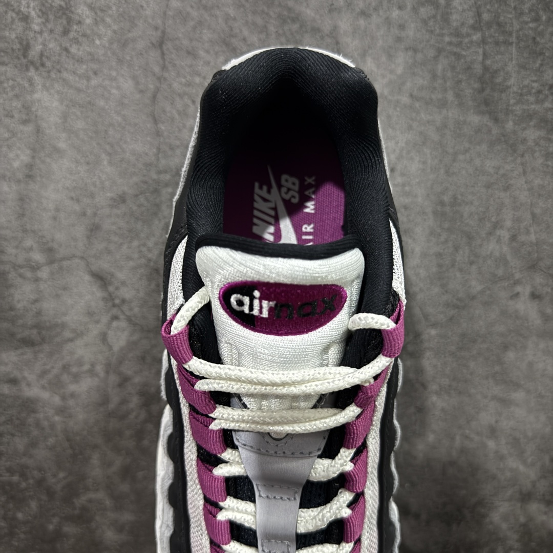 图片[8]-【KZ2.0版本】SB x Nike Air Max 95 货号：HF7545-002 纯原大厂生产线出品 原厂材料 原厂楦头 市场正确版本 区分错版 尺码：40 41 42 43 44 45 46 47.5 48 48.5-选品中心