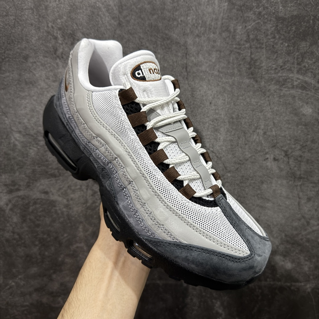 图片[3]-【KZ2.0版本】SB x Nike Air Max 95 灰白 货号：HF7545-002 纯原大厂生产线出品 原厂材料 原厂楦头 市场正确版本 区分错版 尺码：40 41 42 43 44 45 46 47.5 48 48.5-选品中心