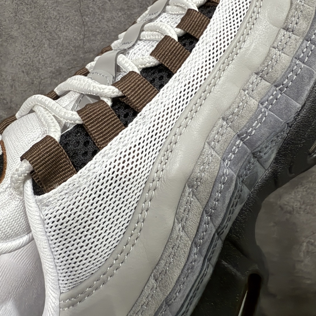 图片[4]-【KZ2.0版本】SB x Nike Air Max 95 灰白 货号：HF7545-002 纯原大厂生产线出品 原厂材料 原厂楦头 市场正确版本 区分错版 尺码：40 41 42 43 44 45 46 47.5 48 48.5-选品中心