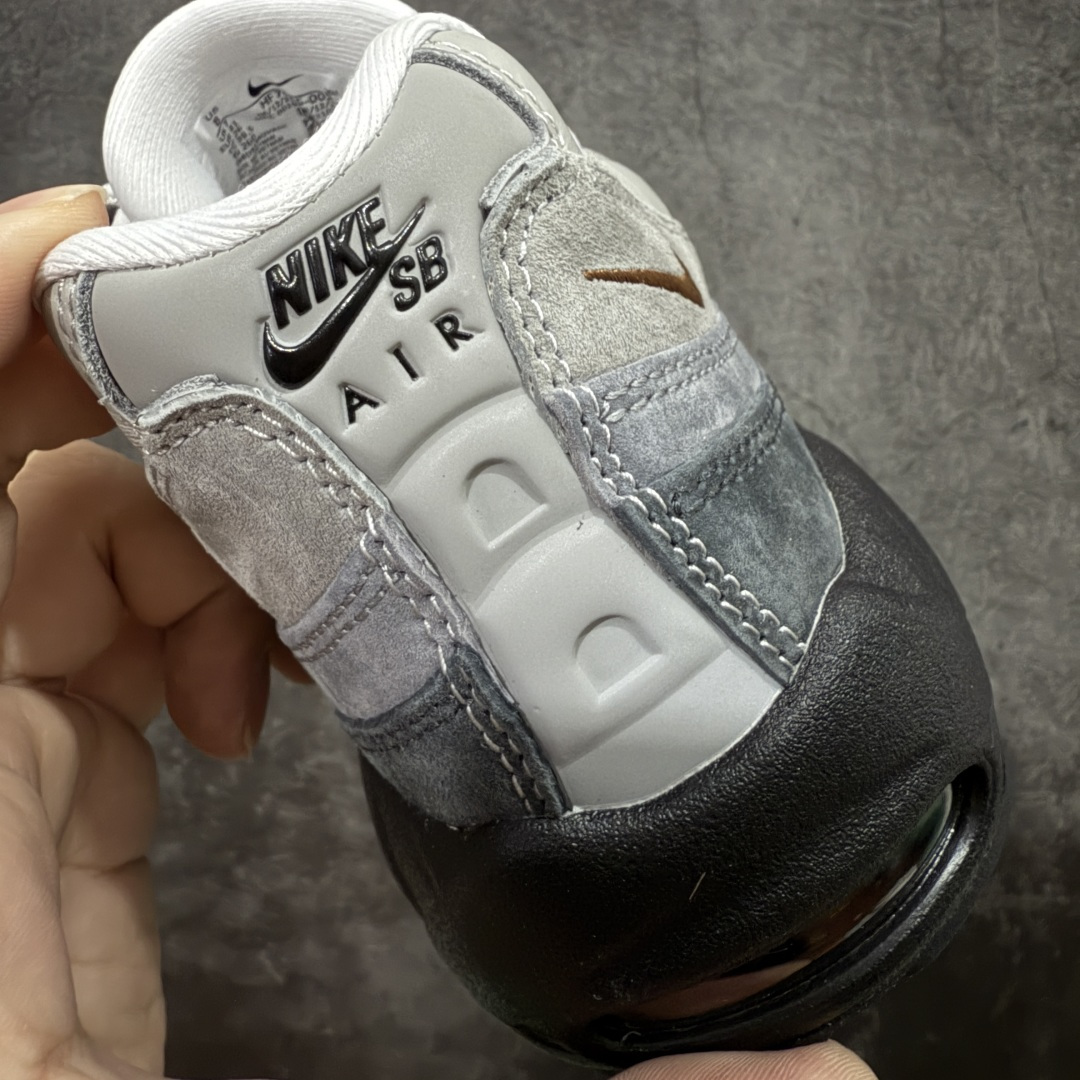 图片[2]-【KZ2.0版本】SB x Nike Air Max 95 灰白 货号：HF7545-002 纯原大厂生产线出品 原厂材料 原厂楦头 市场正确版本 区分错版 尺码：40 41 42 43 44 45 46 47.5 48 48.5-选品中心