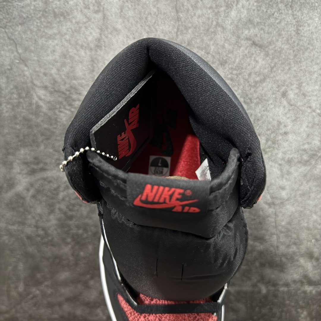 图片[8]-【DB毒版】Nike Air Jordan aj1 Retro High OG 裂纹黑红 百搭休闲文化运动篮球鞋 FD2596-602 口碑AJ大厂出品 全系列原楦原纸板开发 原厂头层皮料加持 原厂定型后跟完美效果 裁片超高清洁度 针车 细节到位 性价比十足💪🏻 尺码：40-47.5（半）-选品中心