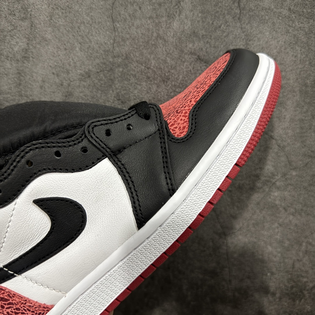 图片[6]-【DB毒版】Nike Air Jordan aj1 Retro High OG 裂纹黑红 百搭休闲文化运动篮球鞋 FD2596-602 口碑AJ大厂出品 全系列原楦原纸板开发 原厂头层皮料加持 原厂定型后跟完美效果 裁片超高清洁度 针车 细节到位 性价比十足💪🏻 尺码：40-47.5（半）-选品中心
