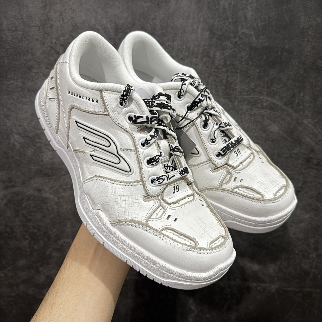 【纯原】Balenciag 巴黎世家18代 最新Hamptons系列 情侣款 破损 做旧 休闲 运动鞋 