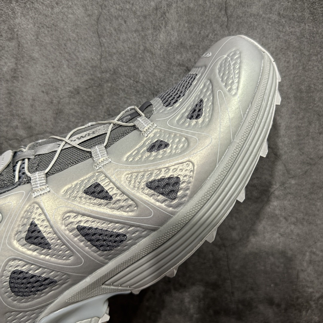 图片[6]-【绿x版本】SALOMON萨洛蒙 XT-WHISPER VOID 舒适柔软 休闲跑步鞋 男女同款 陨石灰 478756 纯原外贸平台特供订单 耗时半年巨作 #全套原纸板楦头开发 #原厂特供网布配套加持 #确保原汁原味 完美呈现版型 #原档数据独家私模五层组合大底 #男女鞋同步官方开发至46 #原装Ortholite轻量化鞋垫 #中底布带钢印编号 原厂TPU锁扣 #进口港宝加持 后跟自然饱满 还原公司包裹性 #鞋面采用SENSIFT贴合技术 #全方位贴合包裹脚型 #鞋跟部鞋底牵引设计 #提供强大的抓地性能 #更适应野外崎岖不平的道路 #基于 SALOMON 初代 XT 鞋身造型并搭载 4D ADVANCED CHASSIS™ 大底打造而成 为这款 XT-WHISPER 带来了多项足部控制与保护等功能性 如在运动过程中控制左右晃动的过程而提高稳定性、改善长途越野过程中足中到足尖的过渡、提高感知岩石的精确度以抵抗尖锐物体对脚底的伤害以及采用动态缓冲来增强穿着舒适感 从而减轻疲劳感 使 XT-WHISPER 成为一双舒适且安全的户外之履 货号：478756 尺码：36 36.5 37.5 38 38.5 39 40 40.5 41 42 42.5 43 44 45 46-选品中心