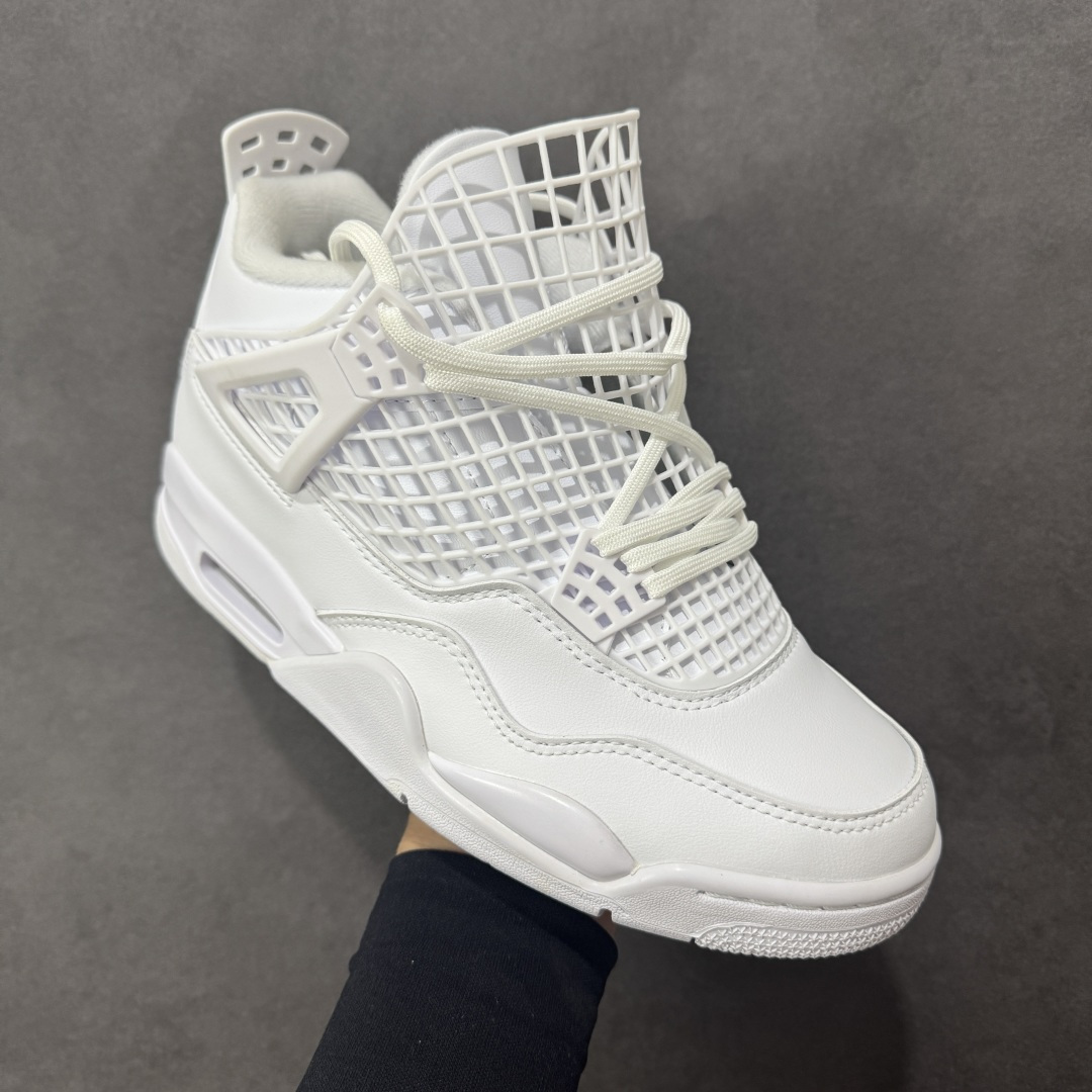 图片[3]-【福利特价】Nike Air Jordan 4 Net 耐克迈克尔·乔丹AJ4代中帮复古休闲运动文化篮球鞋 原3××版本 大厂福利 急需资金 疯狂套现 原厂材料TPU超Q弹网格材质 缜密拉帮及中底钢印细节 组合开窗式气垫大底 尺码：36 36.5 37.5 38 38.5 39 40 40.5 41 42 42.5 43 44 44.5 45 46 47.5-选品中心