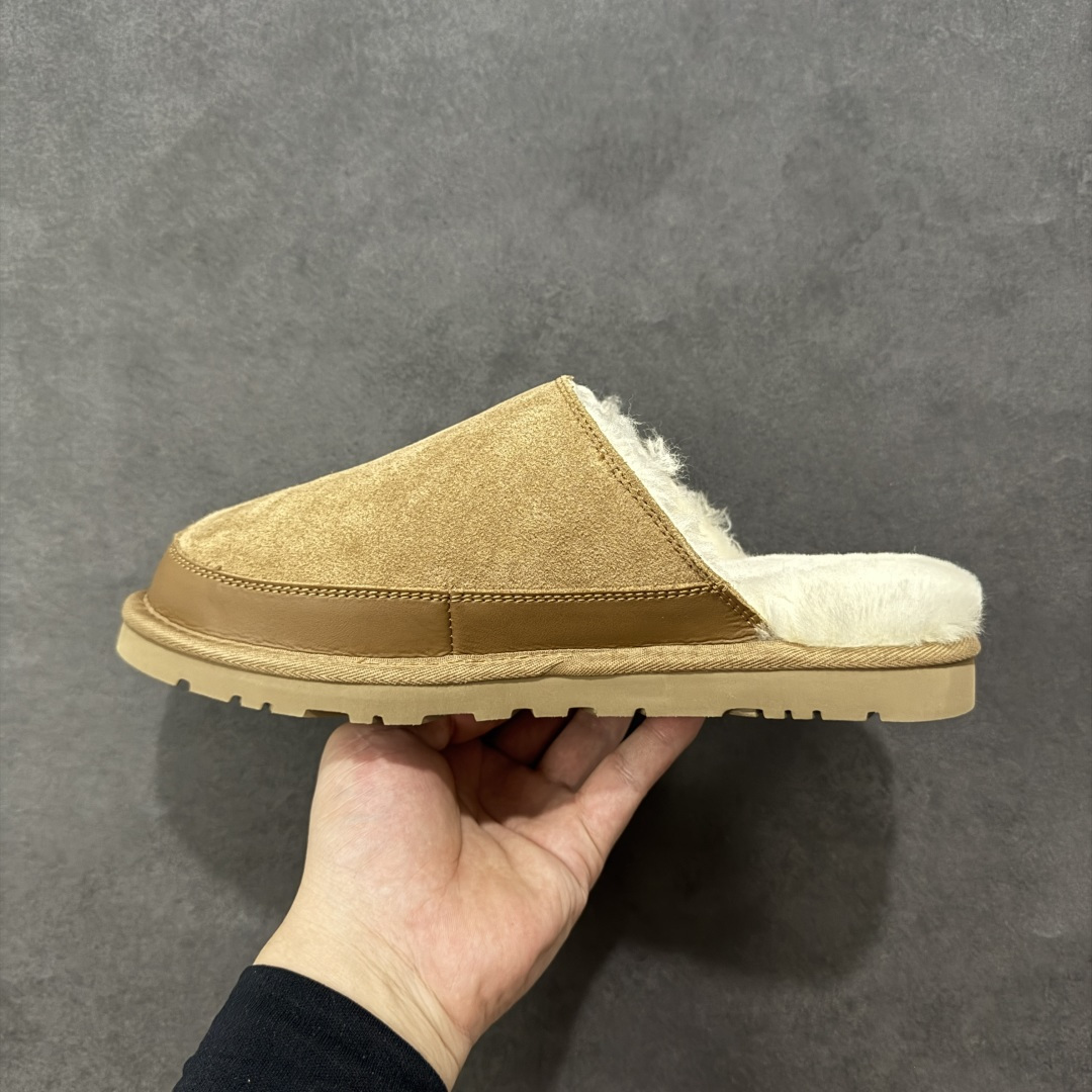 图片[2]-【纯原版】UGG LEISURE NOMAD SLIDE冬季拖鞋雪地鞋 十年品牌制鞋代工厂生产线出品 注重每一处细节 隆丰A级真羊皮毛一体 完全遵循ZP工艺流程打造 货号：1174585 尺码：40-45无半码-选品中心