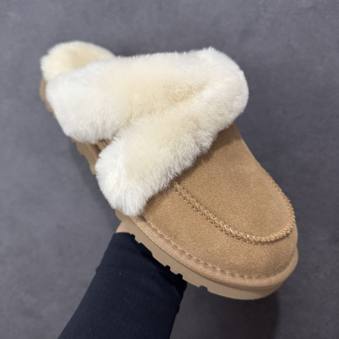 图片[3]-【纯原版】UGG LORIA FUR SLIDE冬季拖鞋雪地鞋 十年品牌制鞋代工厂生产线出品 注重每一处细节 隆丰A级真羊皮毛一体 完全遵循ZP工艺流程打造 货号：1174571 尺码：35-40无半码-选品中心