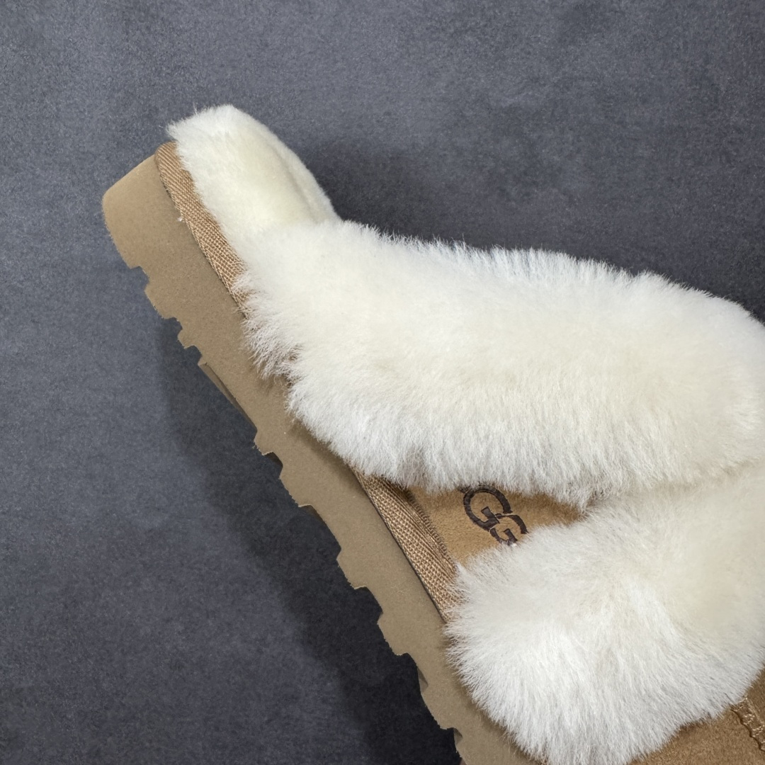 图片[6]-【纯原版】UGG LORIA FUR SLIDE冬季拖鞋雪地鞋 十年品牌制鞋代工厂生产线出品 注重每一处细节 隆丰A级真羊皮毛一体 完全遵循ZP工艺流程打造 货号：1174571 尺码：35-40无半码-选品中心