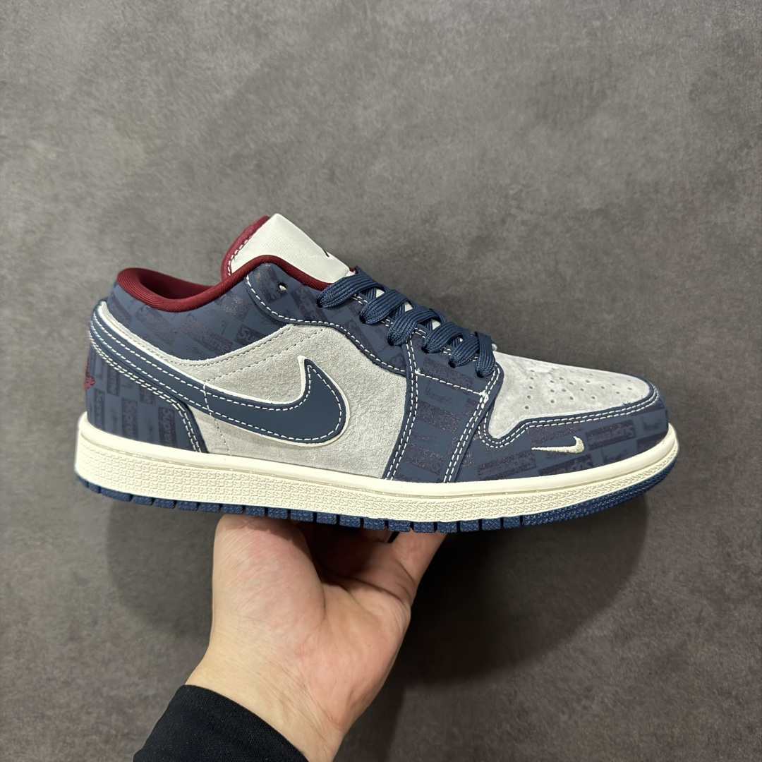 【定制版】Nike Jordan Air Jordan 1“Supreme联名——暗灰蓝” 高端定制 低帮 复古 减震 防滑 耐磨 篮球鞋 定制鞋盒 大厂纯原品质出货 超高清洁度 皮料切割干净无任何毛边 细节完美 货号:QG1988-015 尺码:36 36.5 37.5 38 38.5 39 40 40.5 41 42 42.5 43 44 44.5 45 编码:HXSB330340-选品中心
