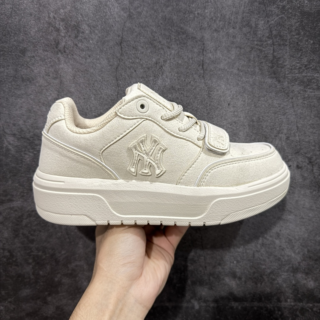 【纯原升级版】韩国洋基队NY大标潮流老爹鞋 MLB小白鞋市面上唯一顶级纯原版本 原材料打造 原楦原档案数据开发版型 完美鞋头弧度/后套收口效果🆚市面文案版本‼️ 原厂立体填充鞋舌海绵 中底注胶孔原数据开发模具大底 原厂转印标 保证不掉字 内增高6cm 原厂1：1模具开发 原厂进口纳米材质 原厂 全套手提袋 原盒雷射防伪标包装 天猫订单品质 官网尺码35 36 36.5 37.5 38 38.5 39 40 40.5 41 42 42.5 43 44 45-选品中心