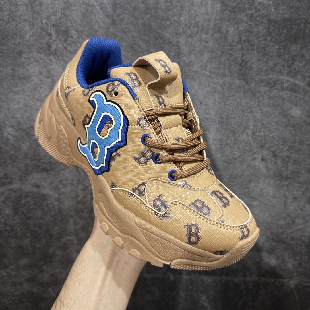 图片[3]-【纯原特价】MLB Chunky Dia Monogram 复古印花老爹鞋 后跟加厚 呵护脚后跟 立体保护软绵鞋口 轻松穿脱不磨脚 鞋头安全防撞包裹鞋头 符合人体结构 精心设计 行走柔软触感 鞋底耐磨性强 稳定性高 抓地更牢 不易打滑 进口纳米材质 原盒雷射防伪标 货号：3ASHMS13N 尺码：35-45-选品中心