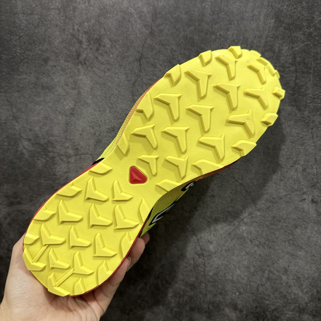 【纯原】萨洛蒙/Salomon Speed Cross 3 织物皮革低帮全能越野透气休闲运动鞋 Salo