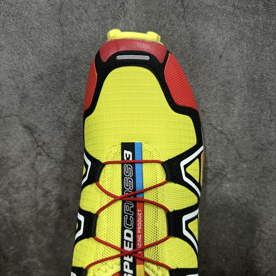 【纯原】萨洛蒙/Salomon Speed Cross 3 织物皮革低帮全能越野透气休闲运动鞋 Salo