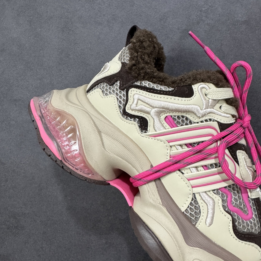 图片[6]-【公司级】GG-CC 明星同款 加毡 绑带镂空水晶底老爹鞋 #三层组合月牙底 柔软有弹性的月牙底和增加舒适度显腿长的5cm内增高 货号：G25X3233B 咖色 尺码：35 36 37 38 39 40-选品中心