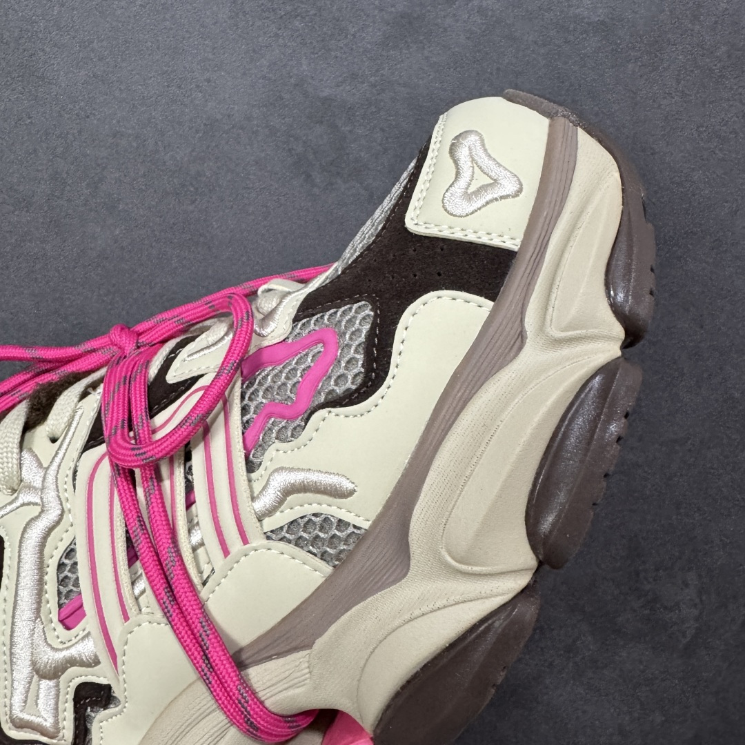 图片[5]-【公司级】GG-CC 明星同款 加毡 绑带镂空水晶底老爹鞋 #三层组合月牙底 柔软有弹性的月牙底和增加舒适度显腿长的5cm内增高 货号：G25X3233B 咖色 尺码：35 36 37 38 39 40-选品中心