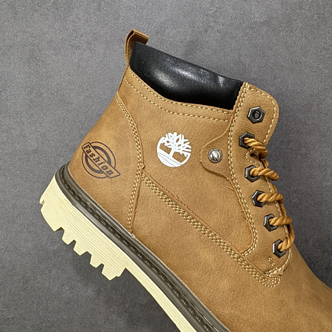 图片[6]-【广东纯原】2025秋冬Timberland 天伯伦/添柏岚经典高帮休闲男鞋 全新升级 广东大厂品质 原盒原包装 面料采用意大利顶级磨砂牛皮 搭配防臭防腐真皮乳胶鞋垫 给您完美的穿着体验 质量考究耐穿型男必备 专治不帅 高品质脚感一流 独家供应 颜色黑色 棕色 码数39 40 41 42 43 44 (皮鞋码) 编码：TLB260270-选品中心