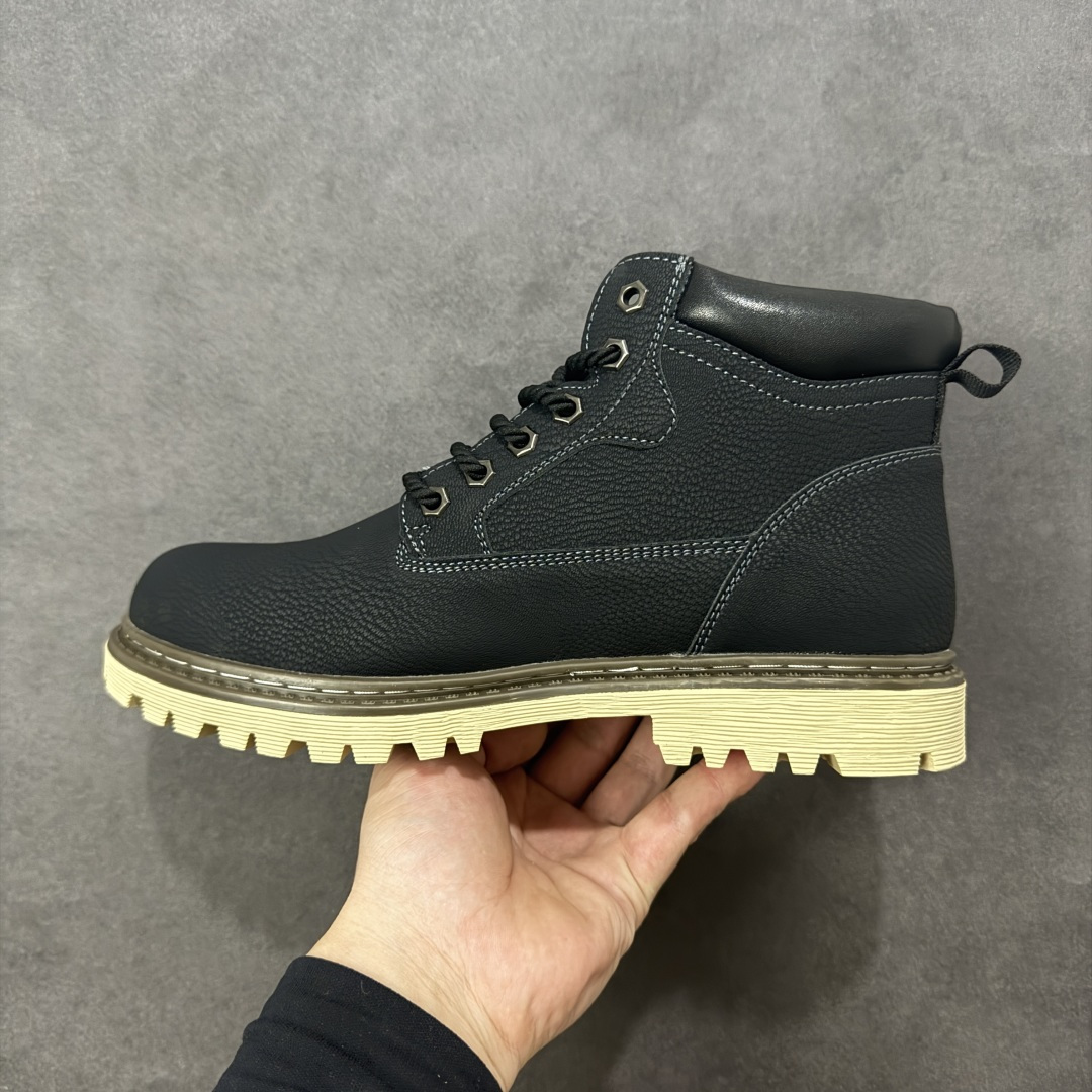 图片[2]-【广东纯原】2025秋冬Timberland 天伯伦/添柏岚经典高帮休闲男鞋 全新升级 广东大厂品质 原盒原包装 面料采用意大利顶级磨砂牛皮 搭配防臭防腐真皮乳胶鞋垫 给您完美的穿着体验 质量考究耐穿型男必备 专治不帅 高品质脚感一流 独家供应 颜色黑色 棕色 码数39 40 41 42 43 44 (皮鞋码) 编码：TLB260270-选品中心