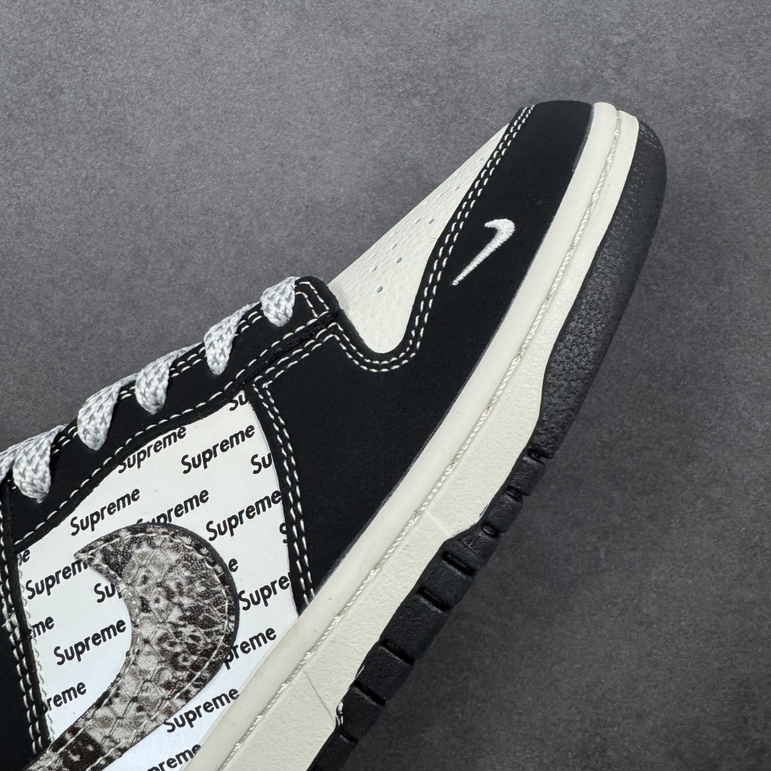 图片[5]-【定制版】Nike SB Dunk Low“Supreme联名——黑花勾” 周年高端定制 低帮休闲板鞋 定制鞋盒 大厂纯原品质出货 超高清洁度 皮料切割干净无任何毛边 细节完美 货号：XS6089-624 尺码： 36 36.5 37.5 38 38.5 39 40 40.5 41 42 42.5 43 44 44.5 45-选品中心