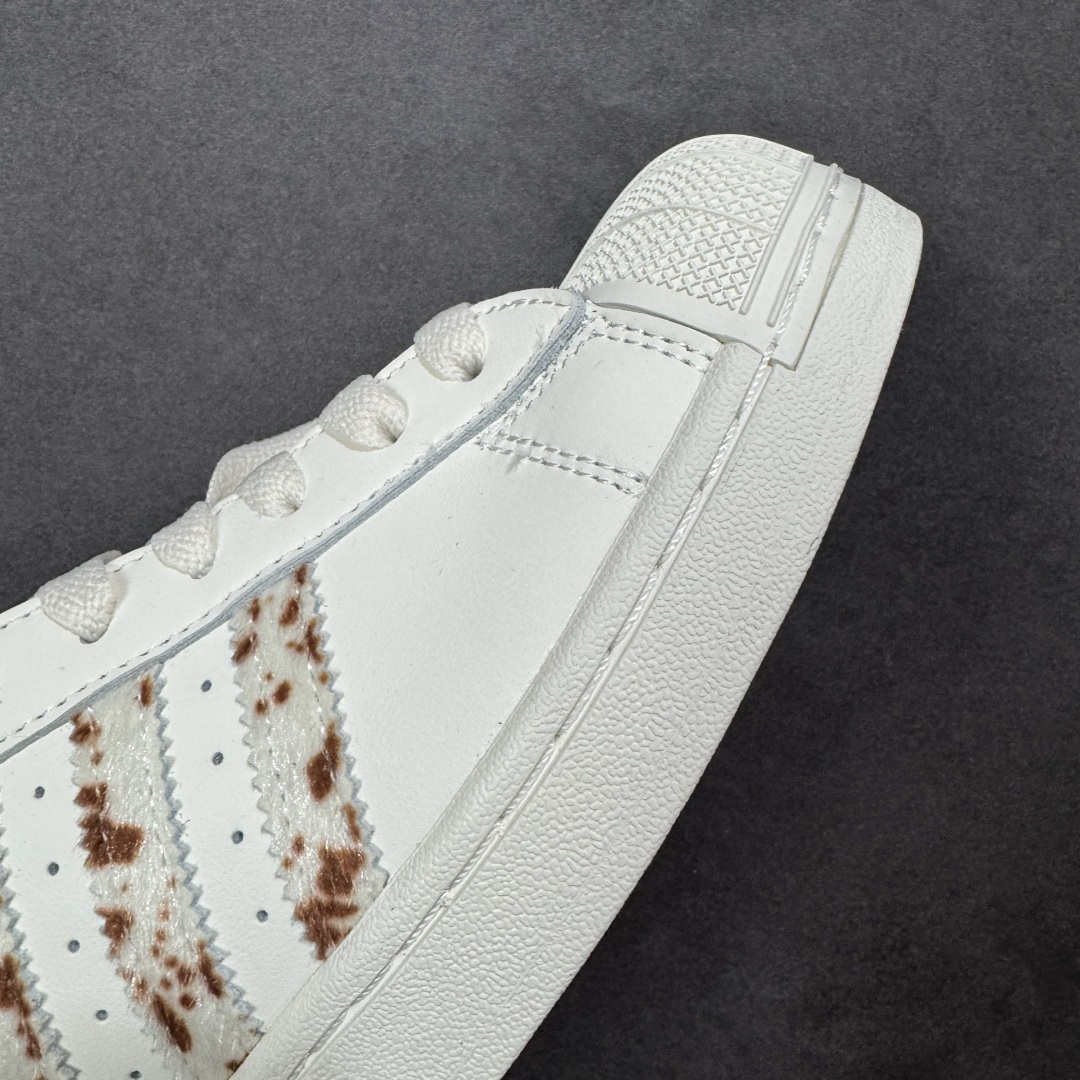 图片[5]-【GX版本】Adidas Originals Superstar II全新配色 贝壳头休闲板鞋 独家控货 平台正单 全鞋百分百原材料 全鞋电脑针车 Logo针车间距针数原版一致 皮料切割冲裁零瑕疵 原鞋一致含胶量大底 原盒中文内外标 大几率过验 不对比市面只对比原鞋 只服务最高端市场 货号：JQ6473 尺码：35-45-选品中心