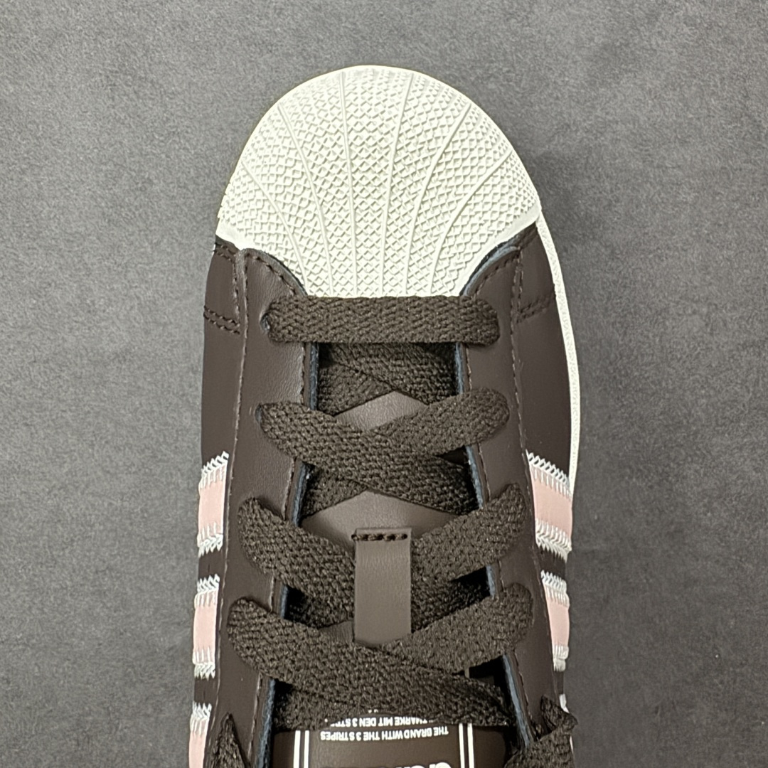 图片[8]-【GX版本】Adidas Originals Superstar II全新配色 贝壳头休闲板鞋 独家控货 平台正单 全鞋百分百原材料 全鞋电脑针车 Logo针车间距针数原版一致 皮料切割冲裁零瑕疵 原鞋一致含胶量大底 原盒中文内外标 大几率过验 不对比市面只对比原鞋 只服务最高端市场 货号：JQ6473 尺码：35-46-选品中心