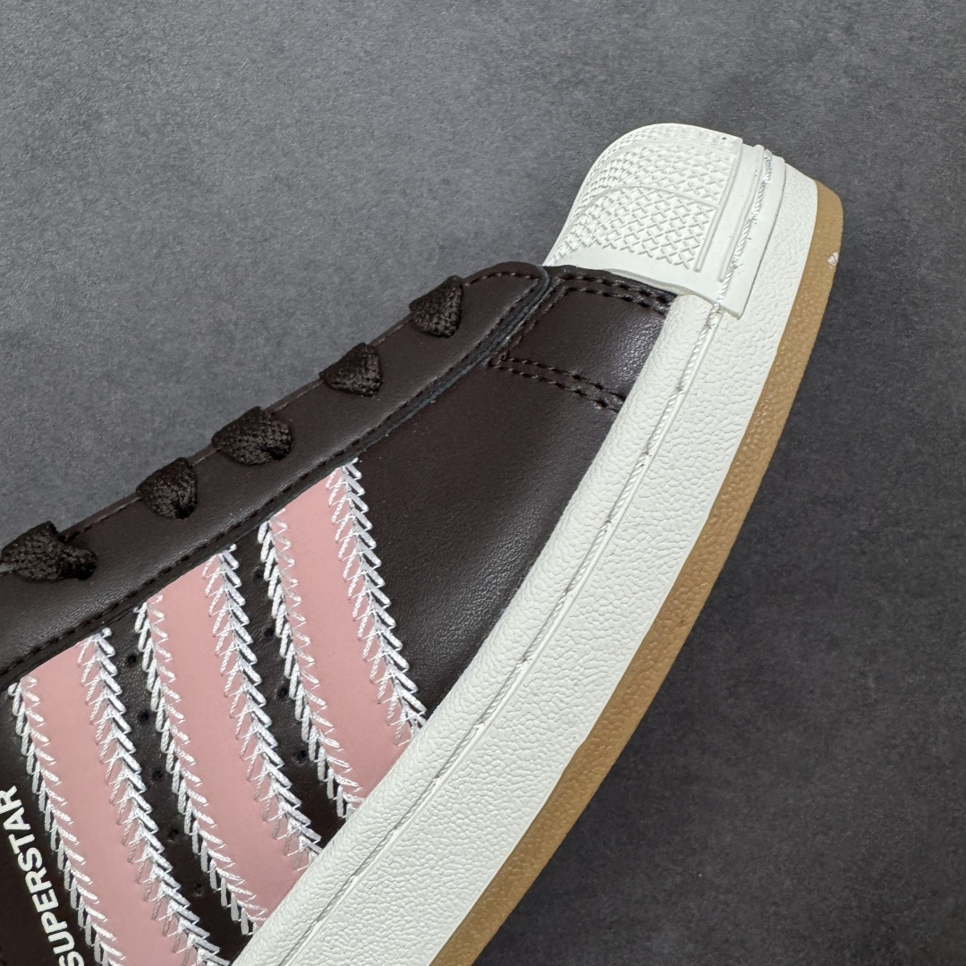 图片[5]-【GX版本】Adidas Originals Superstar II全新配色 贝壳头休闲板鞋 独家控货 平台正单 全鞋百分百原材料 全鞋电脑针车 Logo针车间距针数原版一致 皮料切割冲裁零瑕疵 原鞋一致含胶量大底 原盒中文内外标 大几率过验 不对比市面只对比原鞋 只服务最高端市场 货号：JQ6473 尺码：35-46-选品中心