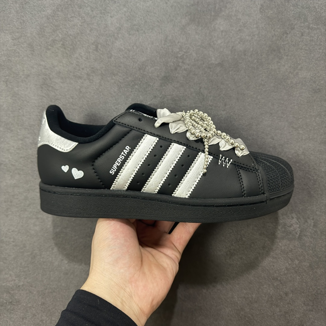 【纯原版】Adidas Originals Superstar II 贝壳头 官网同步 实拍首发渠道正品订单 诠释市场最高工艺水平区别市面普通真标版本，进出专柜无压力 货号： JP6058 尺码：36-45-选品中心