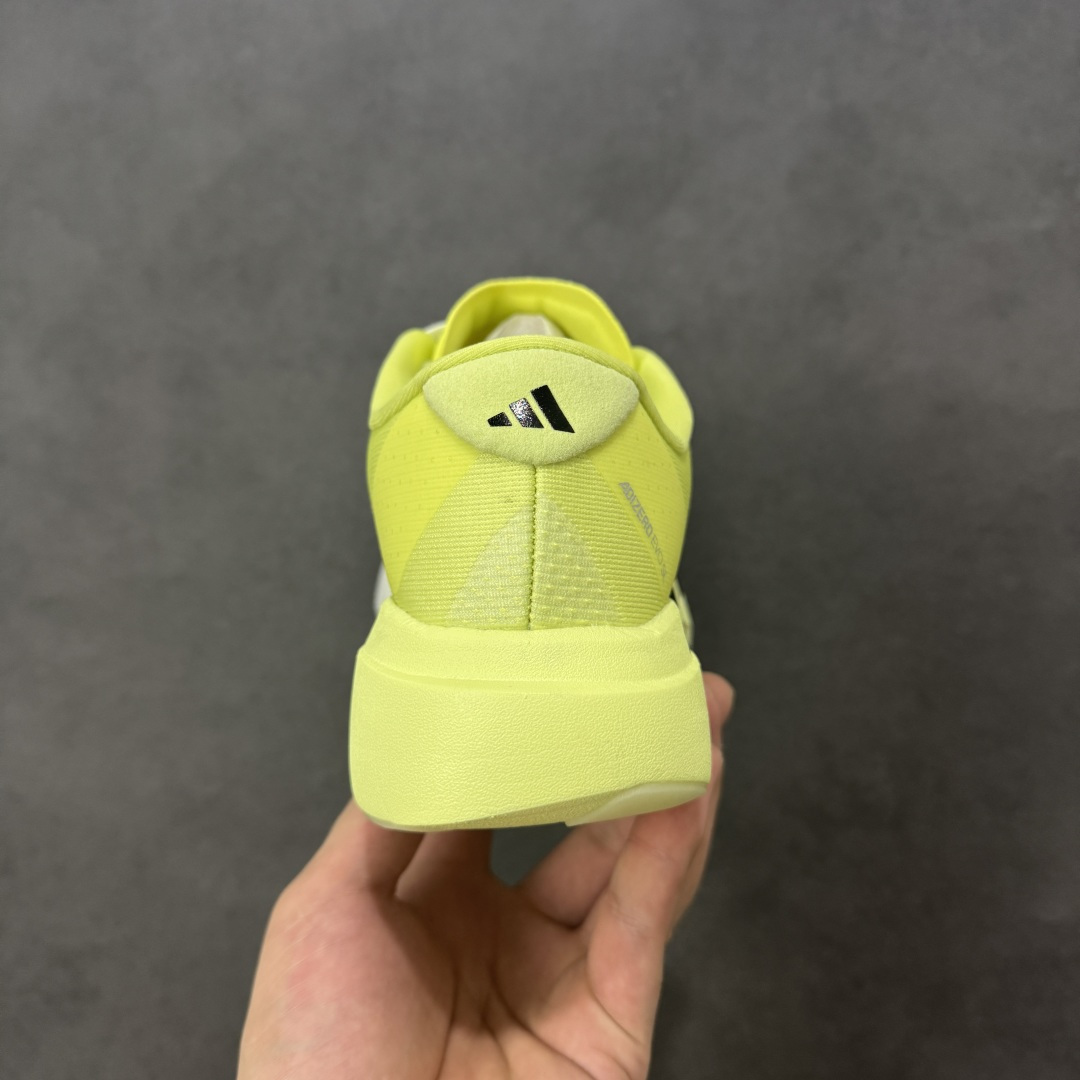 图片[4]-【公司级】Ad Adizero Evo SL 轻盈跑鞋 耐磨减震专业跑步鞋 冲向目标，一路向前，不断挑战和突破自我 无论是平时训练还是马拉松，让这款adidas跑步鞋伴你畅快开跑 兼具舒适性和结构感，搭载Lightstrike科技，为步伐注入活力 货号：JH6209 尺码：36 36.5 37 38 38.5 39 40 40.5 41 42 42.5 43 44 44.5 45 编码：FSB210220-选品中心