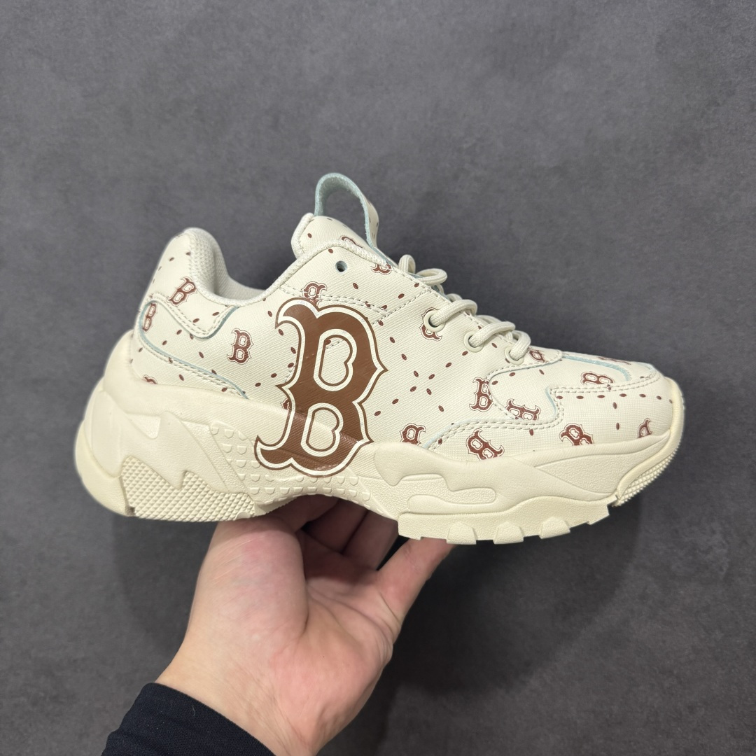 【纯原特价】MLB Chunky Dia Monogram 复古印花老爹鞋 后跟加厚 呵护脚后跟 立体保护软绵鞋口 轻松穿脱不磨脚 鞋头安全防撞包裹鞋头 符合人体结构 精心设计 行走柔软触感 鞋底耐磨性强 稳定性高 抓地更牢 不易打滑 进口纳米材质 原盒雷射防伪标 货号：3ASHMS13N 尺码：35-45-选品中心