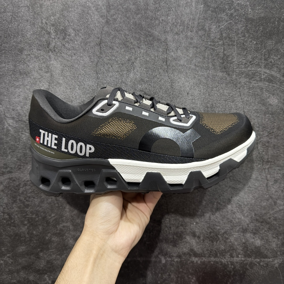 【CG外贸纯原】PL联名HY黑白棕3MF10513328 昂跑PLEASURES x The Loop x On Cloudmonster Hyper TL 联名马拉松训练竞速透气回弹跑鞋 休闲跑鞋 舒适植物减震防滑耐磨低帮跑步鞋 外贸大厂出品 专供外贸 品质细节1比1 非常推荐 尺码：36-47半码-选品中心