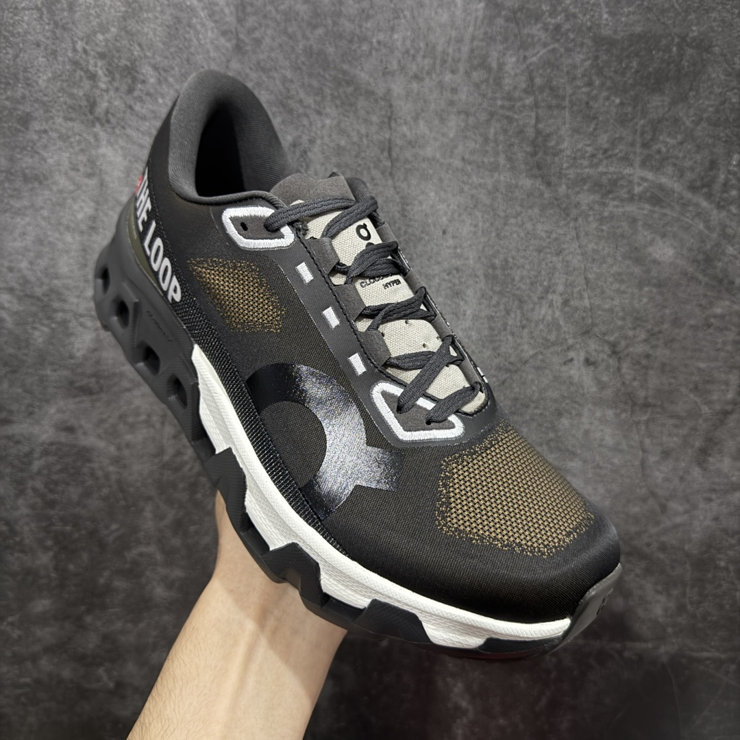 图片[3]-【CG外贸纯原】PL联名HY黑白棕3MF10513328 昂跑PLEASURES x The Loop x On Cloudmonster Hyper TL 联名马拉松训练竞速透气回弹跑鞋 休闲跑鞋 舒适植物减震防滑耐磨低帮跑步鞋 外贸大厂出品 专供外贸 品质细节1比1 非常推荐 尺码：36-47半码-选品中心