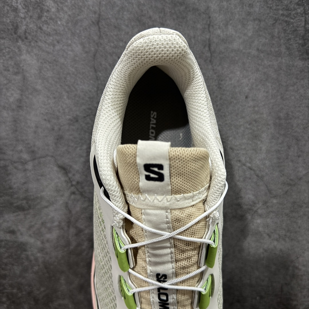 图片[8]-【PK升级版】SALOMON XT-6 FT 萨洛蒙潮流越野机能户外功能鞋 417424 全新版本出货 好货不怕晚 品质 细节 材料都是肉眼可以见！ 售前售后也是其它工厂无法匹敌！ 纯原外贸平台特供订单 耗时半年巨作 全套原纸板楦头开发 原厂特供网布配套加持 确保原汁原味 完美呈现版型 原档数据独家私模五层组合大底 原装Ortholite轻量化鞋垫 中底布带钢印编号 原厂TPU锁扣 进口港宝加持 后跟自然饱满 还原公司包裹性 鞋面以“锯齿”状的包裹系统呈现 在基色底之下加入了各种色点缀 将公司的最新技术和时尚前卫的造型融入耐用的长跑款式中 鞋面由 TPU 薄膜制成 并焊接在高耐磨网眼上 使其既时尚又坚固 由 ACS底盘支撑 可增强稳定性和支撑力 以及由橡胶凸耳 Contragrip外底覆盖的 EVA 缓冲中底 旨在应对崎岖的地形 鞋舌上的彩色Salomon 标签、Quicklace 系统以及鞋头、鞋舌和鞋跟上的附加品牌使细节更加完美 让穿着者可以轻松驾驭户外与通勤下的任何运动生活场景 无缝鞋身户外随意纵横 颜值与脚感兼备 出街通勤 绝对非常吸睛 你值得拥有 尺码：36 36.5 37.5 38 38.5 39 40 40.5 41 42 42.5 43 44 44.5 45-选品中心