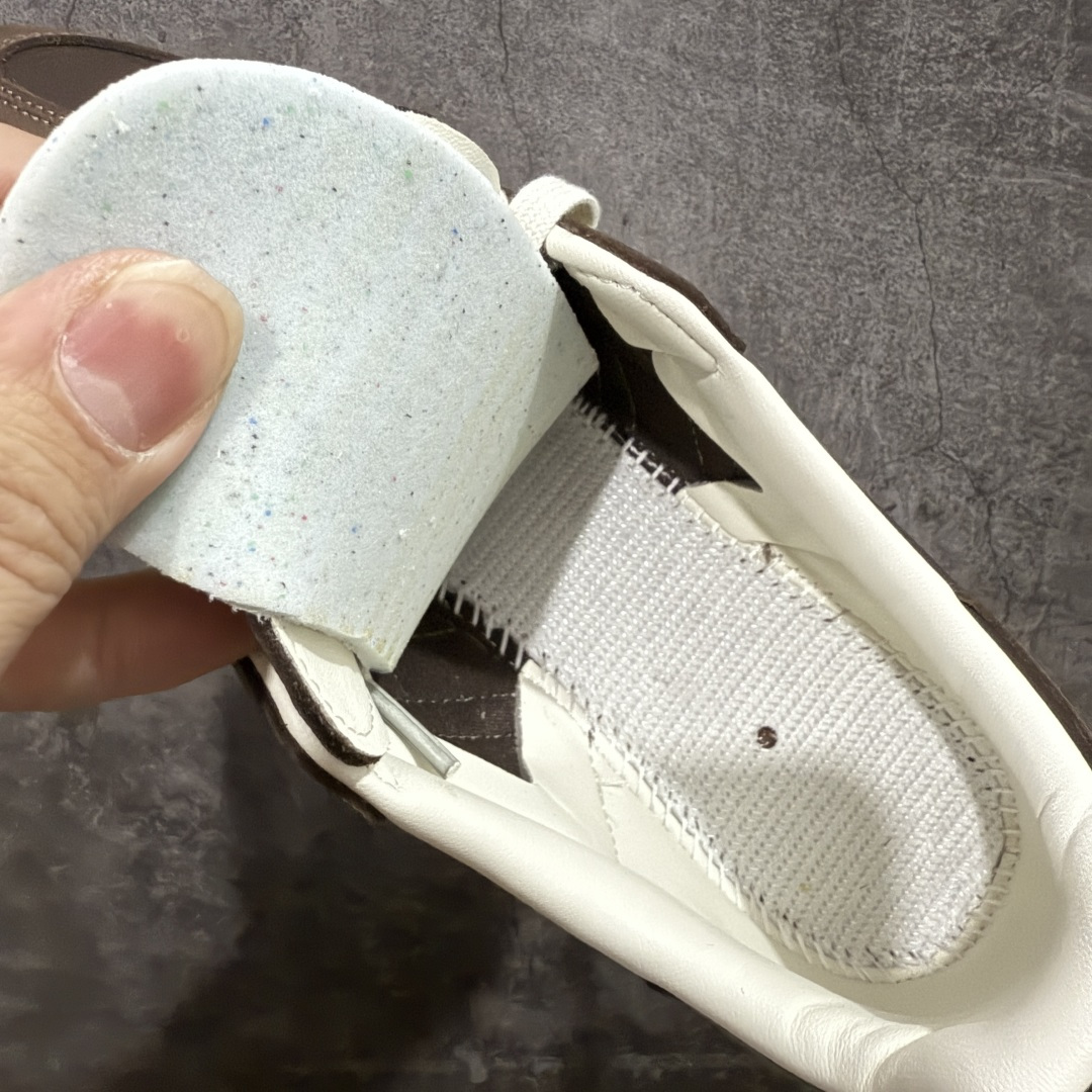 图片[8]-【CG纯原】市面最顶级品质没有之一！ 此版鞋身全部采用进口原厂头层皮 原厂头层 区分市面偷工减料！ Adidas Originals Samba 桑巴德训鞋 棕红色 原版原楦原材，99.999%还原度 鞋带都是原厂的，系鞋带的方式都同步ZP！ 货号：JR0891 尺码：36 36.5 37 38 38.5 39 40 40.5 41 42 42.5 43 44 44.5 45-选品中心