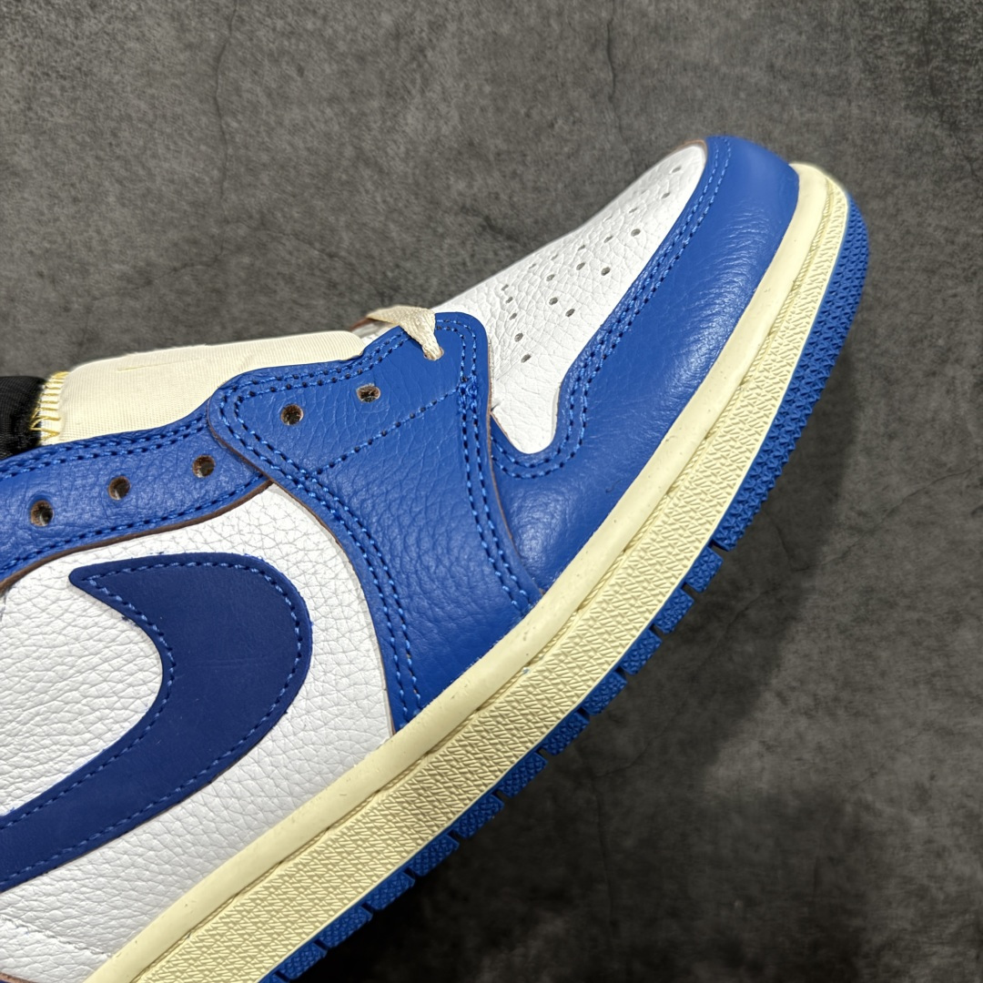 图片[6]-【KZ纯原】Union x Air Jordan 低帮白蓝红 AJ1低邦 男女同款 乔丹篮球鞋系列 HQ6998-146 国内一线头部知名大厂出品 高端外贸零售专供品质 原鞋原楦头纸板开发 原厂防尘纸 极致一眼正品既视感 尺码：36-47.5带半码-选品中心