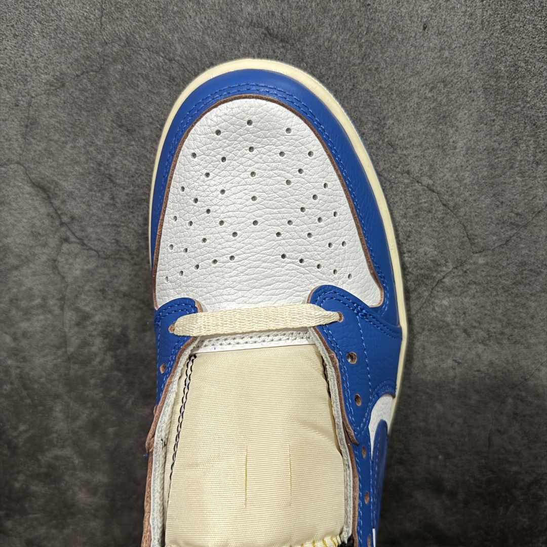 图片[5]-【KZ纯原】Union x Air Jordan 低帮白蓝红 AJ1低邦 男女同款 乔丹篮球鞋系列 HQ6998-146 国内一线头部知名大厂出品 高端外贸零售专供品质 原鞋原楦头纸板开发 原厂防尘纸 极致一眼正品既视感 尺码：36-47.5带半码-选品中心