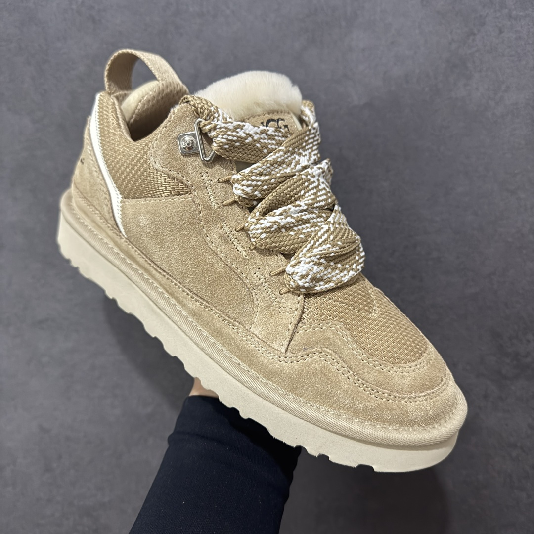 图片[3]-【X1纯原】市面顶级版本25新款UGG梅尔低帮面包鞋雪地靴1144032 广州外贸大厂生产鞋头到鞋垫真羊皮毛一体独立外盒包装芯片带防水工艺区别市面任何版本 独立原版开发大底羊绒鞋垫冬季保暖外出家居都是很适合的选择近年uug推出款式系列局部偏向年轻消费者喜好也走到时尚潮流穿搭的前沿鞋身材质防泼水涂层翻毛皮鞋面17毫米UGGPURE™植入式羊毛内底轻便防滑舒适橡胶外底带有品牌LOGO商标带全套包装 尺码：353637383940-选品中心