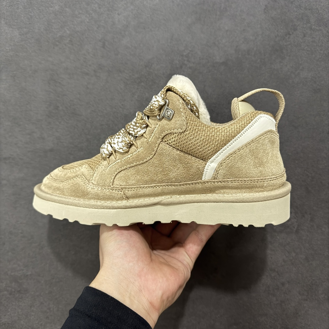 图片[2]-【X1纯原】市面顶级版本25新款UGG梅尔低帮面包鞋雪地靴1144032 广州外贸大厂生产鞋头到鞋垫真羊皮毛一体独立外盒包装芯片带防水工艺区别市面任何版本 独立原版开发大底羊绒鞋垫冬季保暖外出家居都是很适合的选择近年uug推出款式系列局部偏向年轻消费者喜好也走到时尚潮流穿搭的前沿鞋身材质防泼水涂层翻毛皮鞋面17毫米UGGPURE™植入式羊毛内底轻便防滑舒适橡胶外底带有品牌LOGO商标带全套包装 尺码：353637383940-选品中心