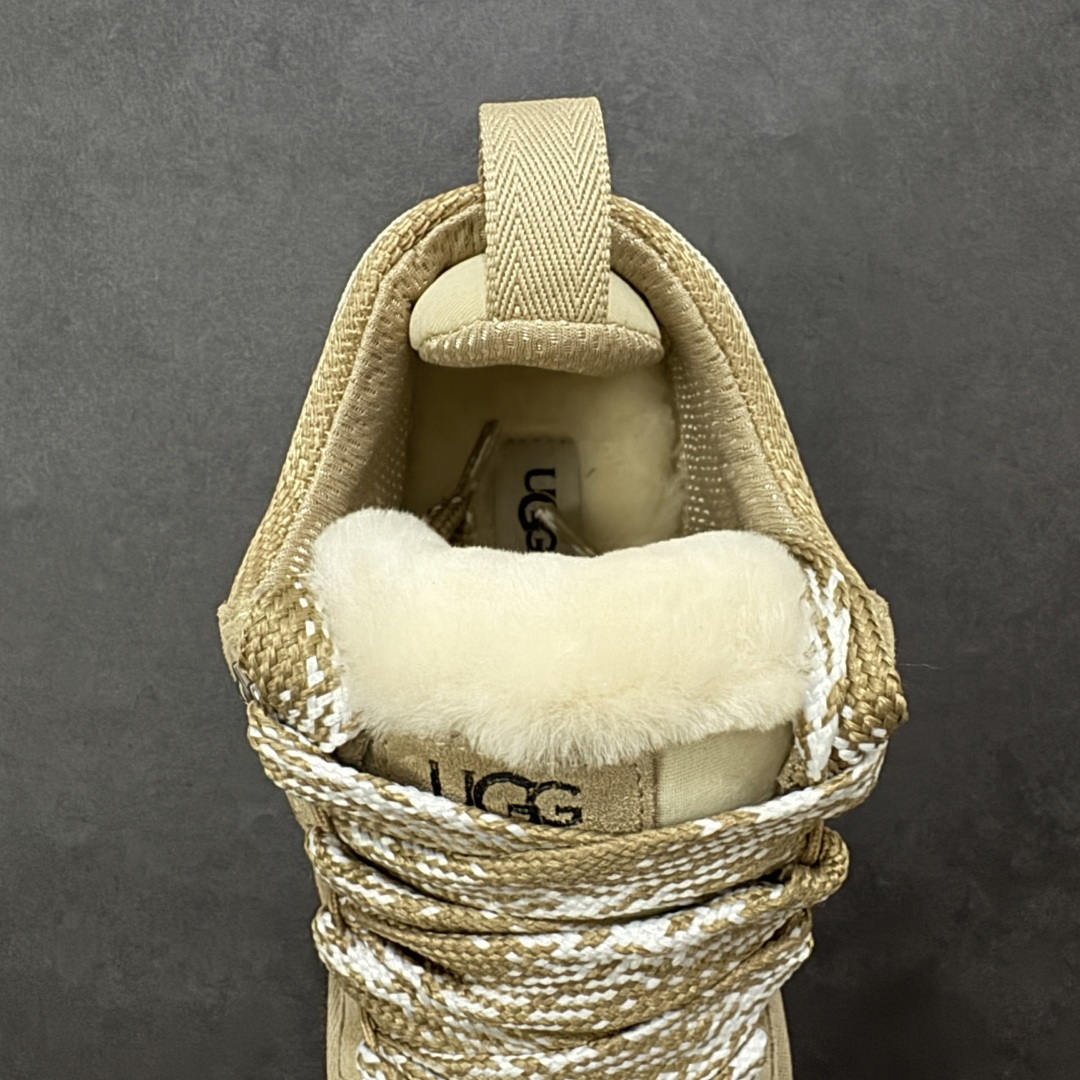 图片[7]-【X1纯原】市面顶级版本25新款UGG梅尔低帮面包鞋雪地靴1144032 广州外贸大厂生产鞋头到鞋垫真羊皮毛一体独立外盒包装芯片带防水工艺区别市面任何版本 独立原版开发大底羊绒鞋垫冬季保暖外出家居都是很适合的选择近年uug推出款式系列局部偏向年轻消费者喜好也走到时尚潮流穿搭的前沿鞋身材质防泼水涂层翻毛皮鞋面17毫米UGGPURE™植入式羊毛内底轻便防滑舒适橡胶外底带有品牌LOGO商标带全套包装 尺码：353637383940-选品中心