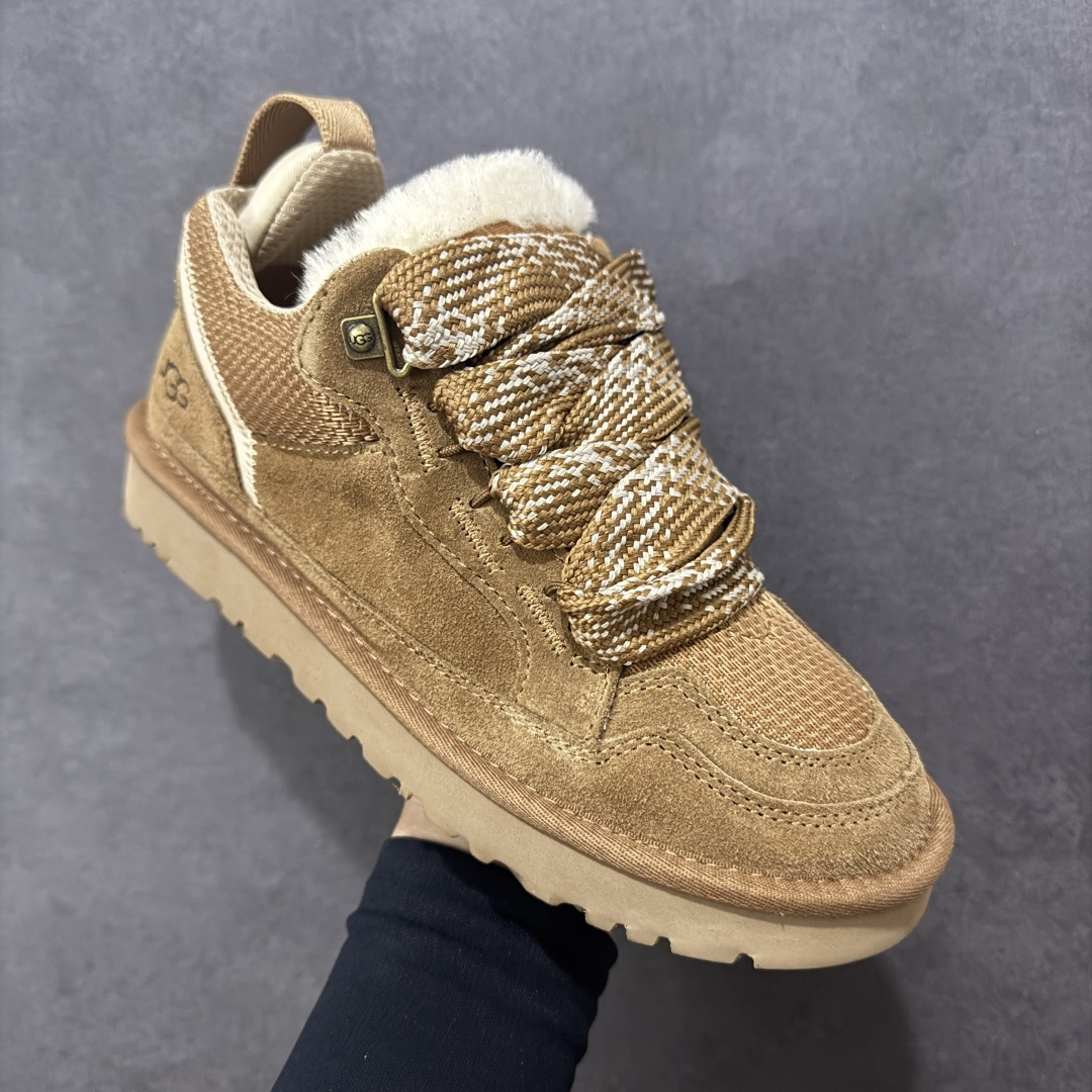 图片[3]-【X1纯原】市面顶级版本25新款UGG梅尔低帮面包鞋雪地靴1144032 广州外贸大厂生产鞋头到鞋垫真羊皮毛一体独立外盒包装芯片带防水工艺区别市面任何版本 独立原版开发大底羊绒鞋垫冬季保暖外出家居都是很适合的选择近年uug推出款式系列局部偏向年轻消费者喜好也走到时尚潮流穿搭的前沿鞋身材质防泼水涂层翻毛皮鞋面17毫米UGGPURE™植入式羊毛内底轻便防滑舒适橡胶外底带有品牌LOGO商标带全套包装 尺码：353637383940-选品中心