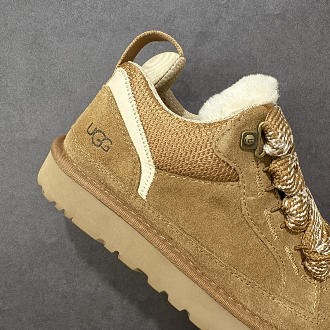 图片[6]-【X1纯原】市面顶级版本25新款UGG梅尔低帮面包鞋雪地靴1144032 广州外贸大厂生产鞋头到鞋垫真羊皮毛一体独立外盒包装芯片带防水工艺区别市面任何版本 独立原版开发大底羊绒鞋垫冬季保暖外出家居都是很适合的选择近年uug推出款式系列局部偏向年轻消费者喜好也走到时尚潮流穿搭的前沿鞋身材质防泼水涂层翻毛皮鞋面17毫米UGGPURE™植入式羊毛内底轻便防滑舒适橡胶外底带有品牌LOGO商标带全套包装 尺码：353637383940-选品中心