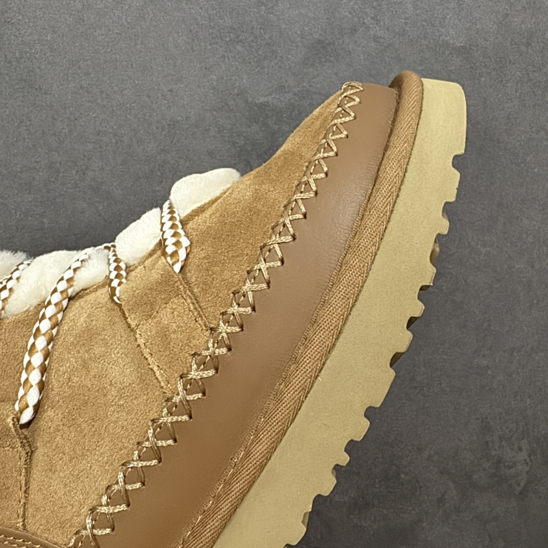 图片[5]-【纯原版】UGG RETROCHICLACE冬季雪地鞋雪地靴工装靴系列 十年品牌制鞋代工厂生产线出品 注重每一处细节 隆丰A级真羊皮毛一体 完全遵循ZP工艺流程打造 货号：1174574 尺码：35-40无半码-选品中心